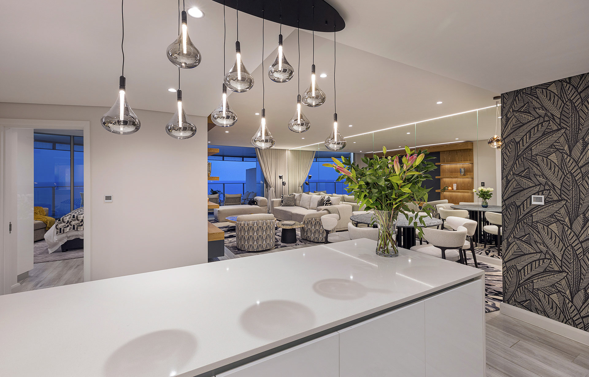 Statement lighting feature